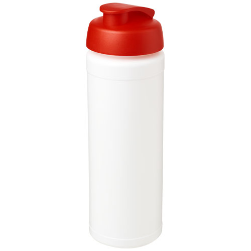 Bidon de sport promotionnel 750ml Baseline® Blanc / Rouge